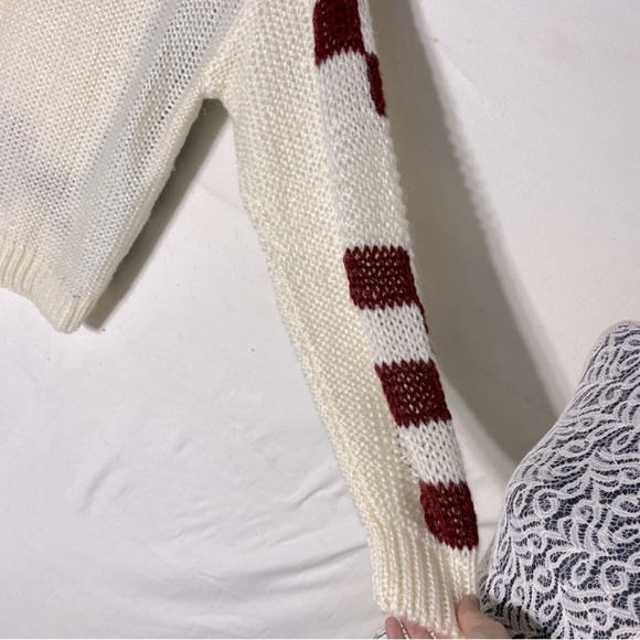 Vintage Cricketeer Chunky Knit Crew Neck Sweater XL - Picture 15 of 16